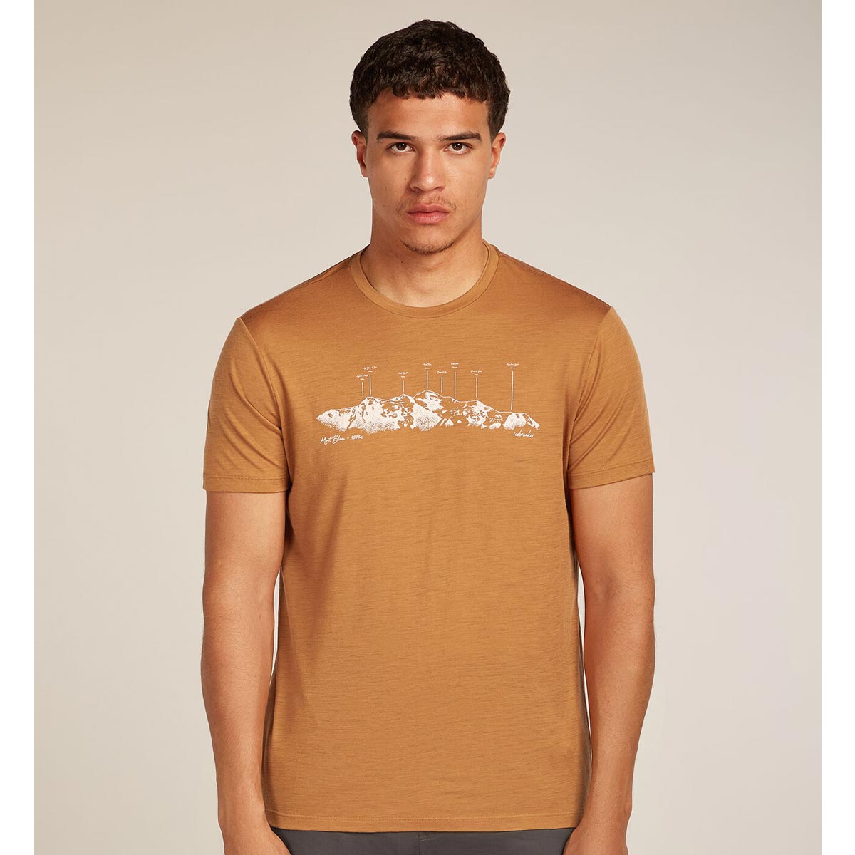 Mens Merino 150 Tech Lite SS Tee The Peaks