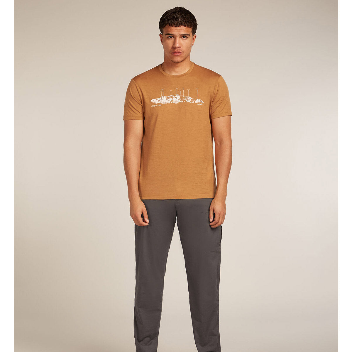 Mens Merino 150 Tech Lite SS Tee The Peaks