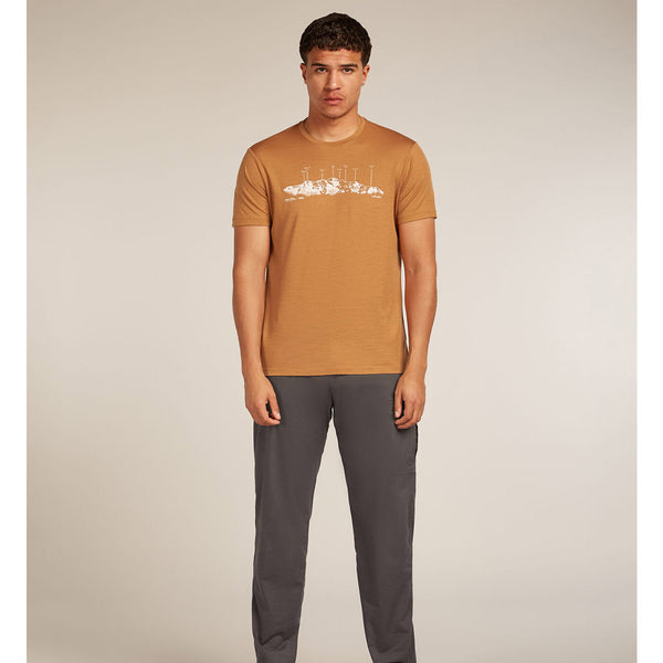 Mens Merino 150 Tech Lite SS Tee The Peaks