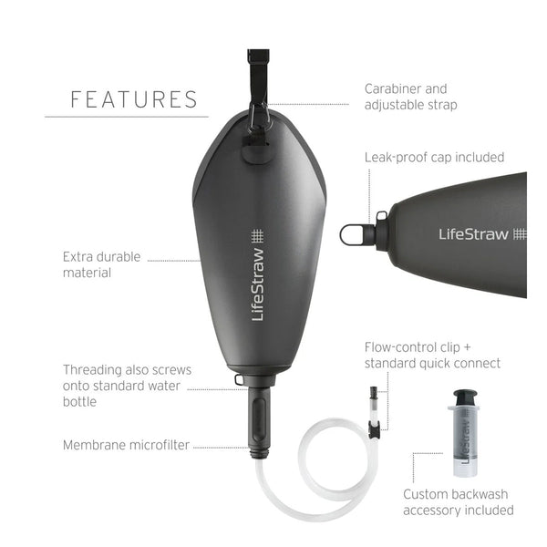 Gravity Water Filter System 3L