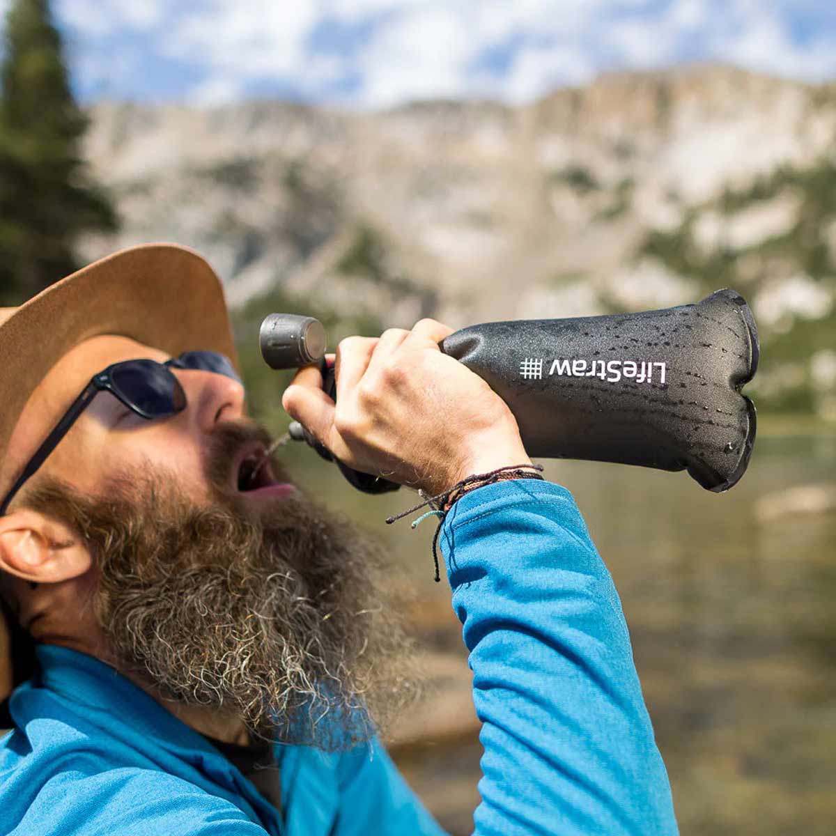 Collapsible Water Bottle with Filter