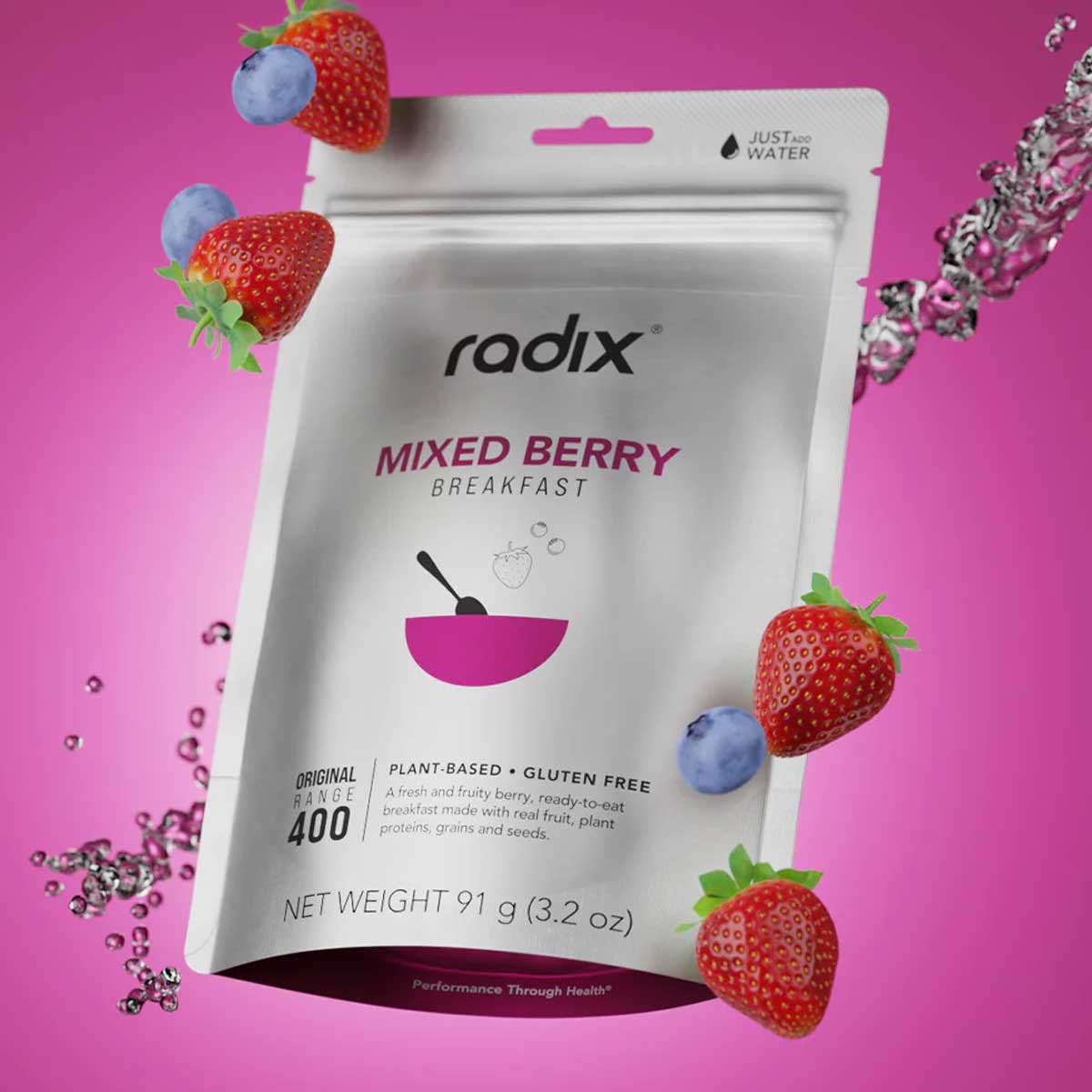 Mixed Berry Breakfast Meal