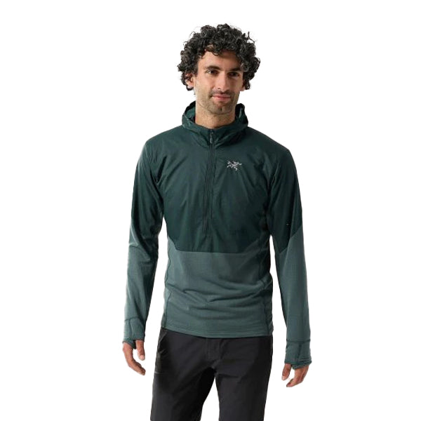 Delta Hybrid Hoody Mens