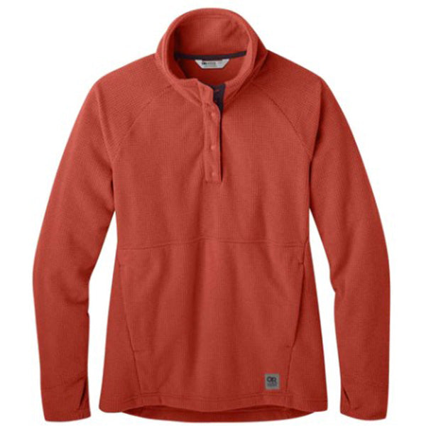 Trail Mix Snap Pullover Fleece Womens