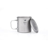 Single-Wall Titanium Mug with Lid - 3204