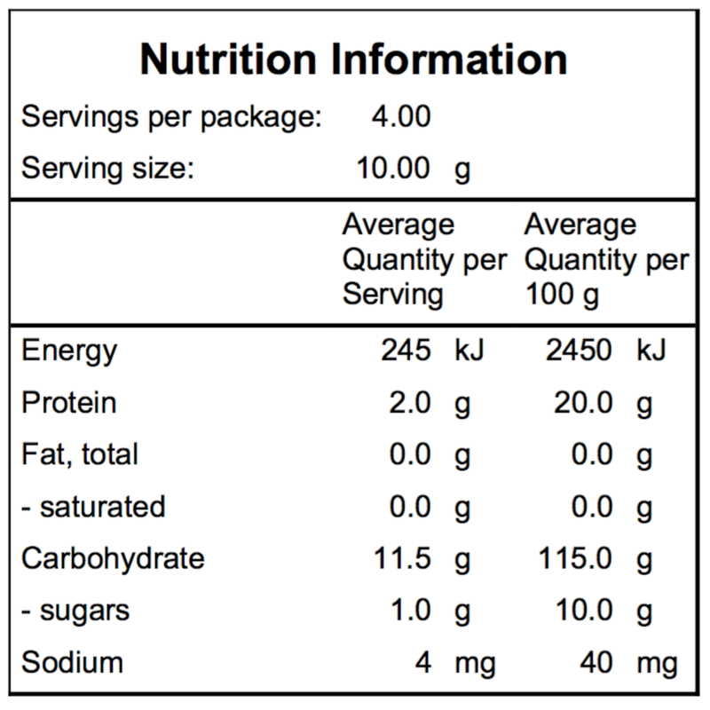 Potato 40g