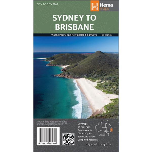 Sydney to Brisbane Map