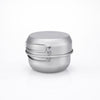 3-Piece Titanium pot and Pan Cook Set - 6053