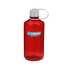 Nalgene Red w/ Silver Narrow Mouth Tritan - 1000 ml