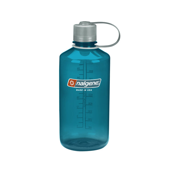 Nalgene Trout Green w/ Silver Narrow Mouth Tritan - 1000 ml