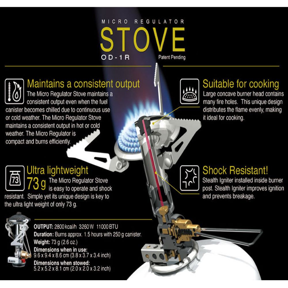 Micro Regulator Stove