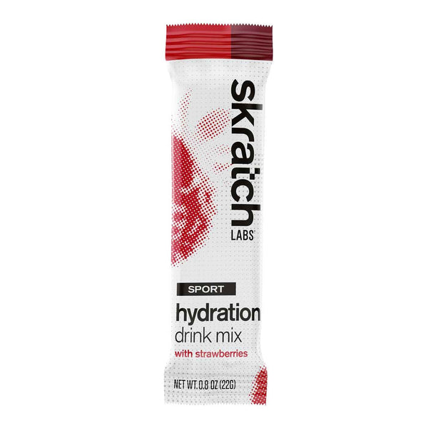 Sport Hydration Drink Mix, Strawberries, Single Serving