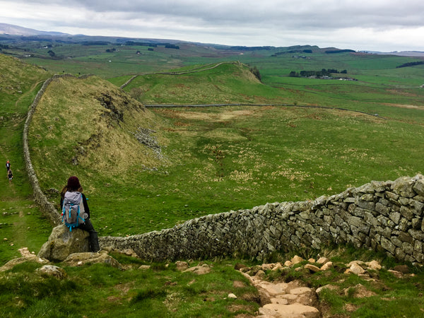 An Overview of the Hadrian's Wall Trail, UK.