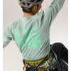 Kragg SL Cotton Bird Tile Long Sleeve Mens