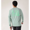 Kragg SL Cotton Bird Tile Long Sleeve Mens