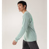 Kragg SL Cotton Bird Tile Long Sleeve Mens