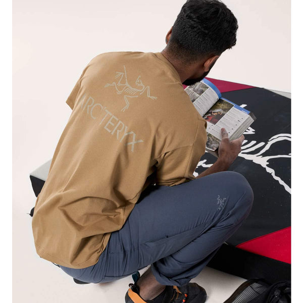 Kragg SL Cotton Bird Word Tee Mens