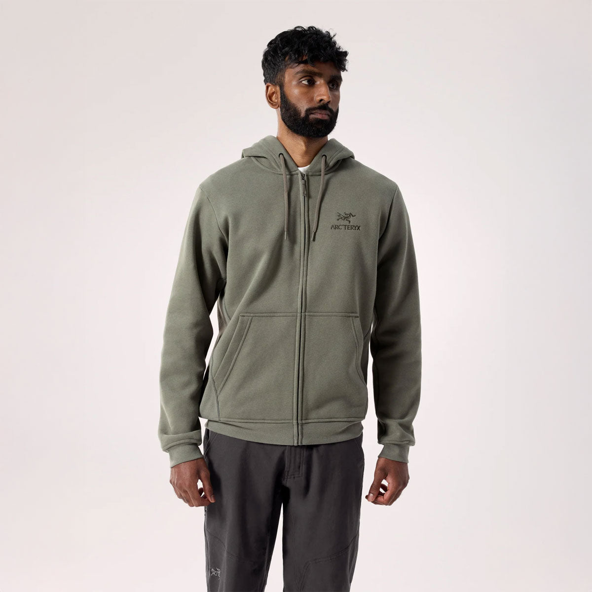 Emblem Full-Zip Hoody Mens