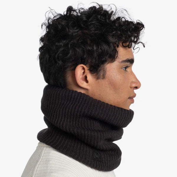 Knitted & Fleece Buff Neck Warmer