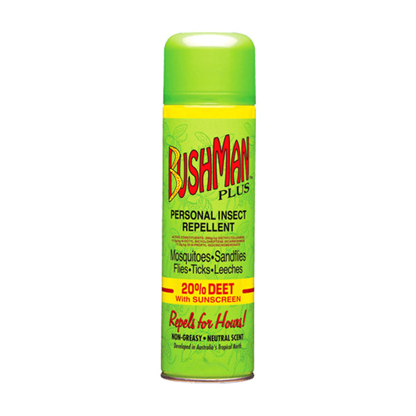 Aerosol Plus 20% Deet Repellent with Sunscreen