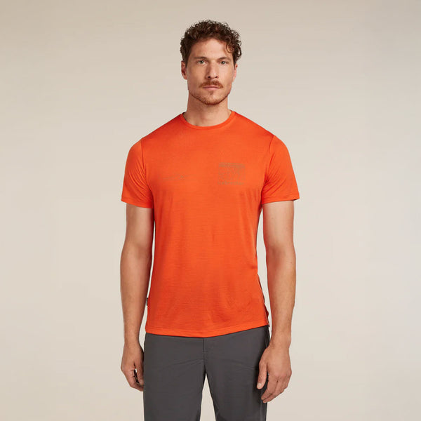 Mens Merino Blend 125 Cool-Lite Sphere SS Tee Trail