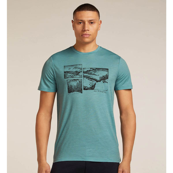 Mens Merino 150 Tech Lite SS Tee The Climb
