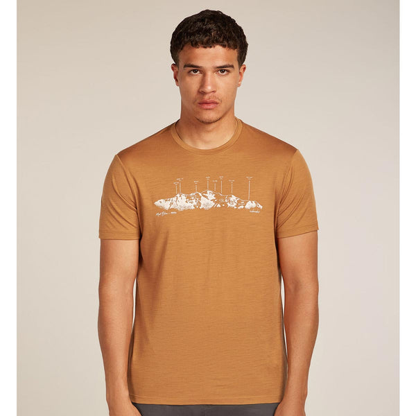 Mens Merino 150 Tech Lite SS Tee The Peaks