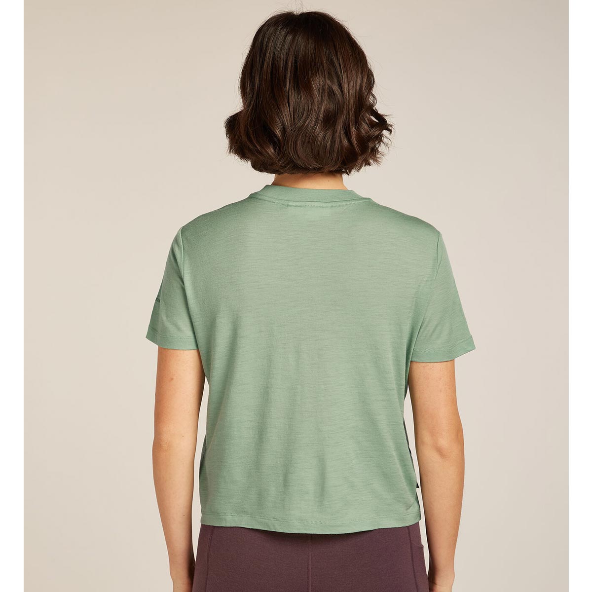 Womens Merino 150 Tech Lite SS Crop Tee The Climb