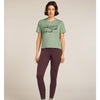 Womens Merino 150 Tech Lite SS Crop Tee The Climb