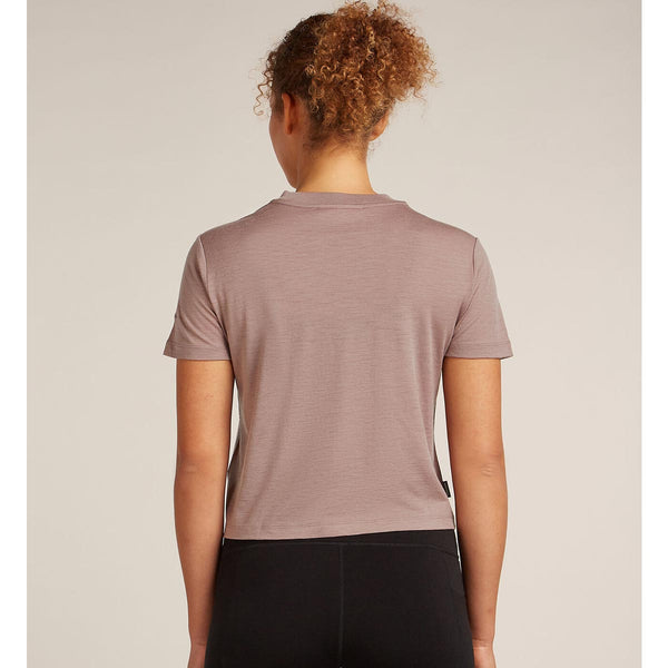Womens Merino 150 Tech Lite SS Crop Tee The Climb