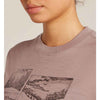Womens Merino 150 Tech Lite SS Crop Tee The Climb