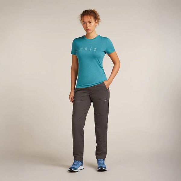 Womens 150 Tech Lite Tee Snow Day