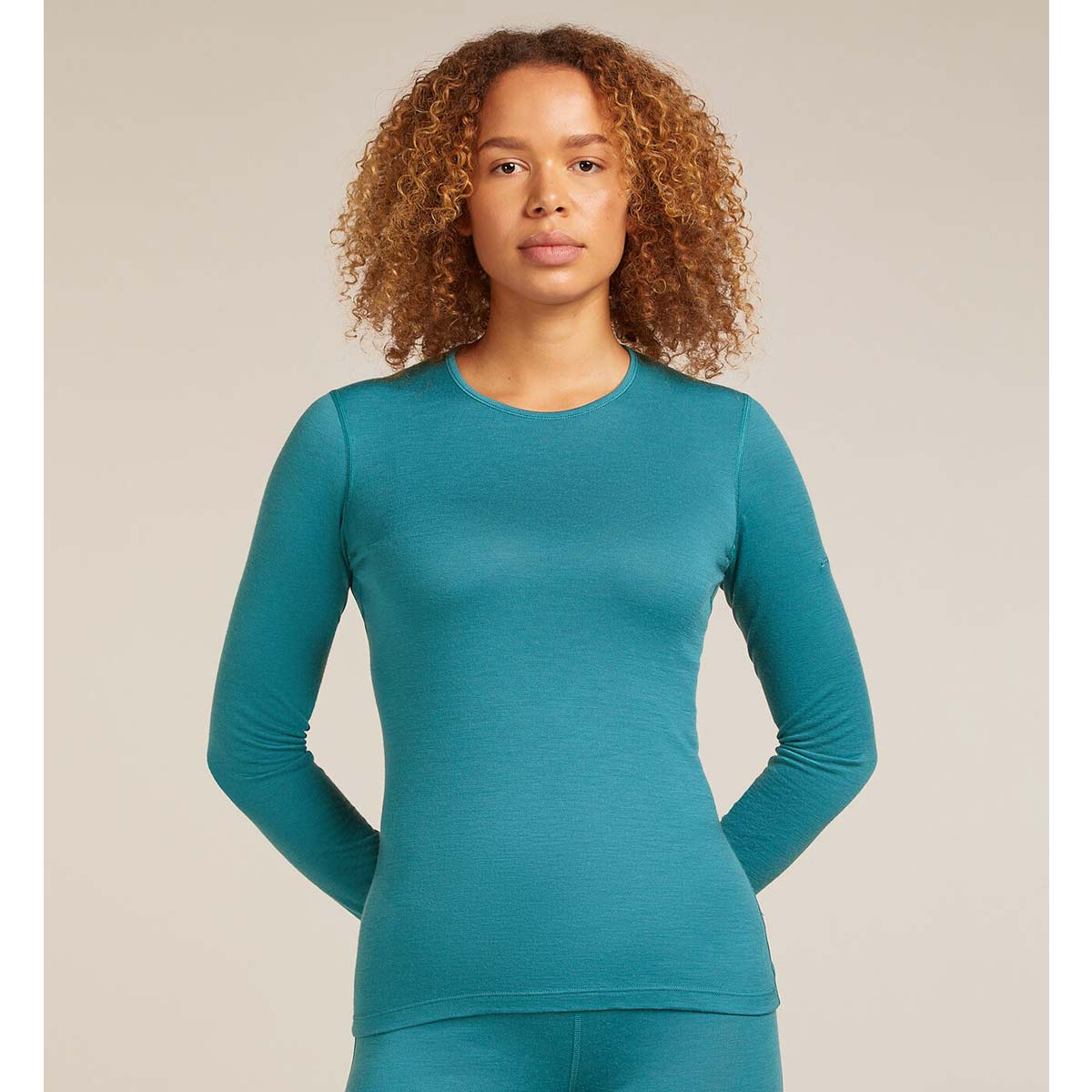 Womens Merino 200 Oasis LS Crewe