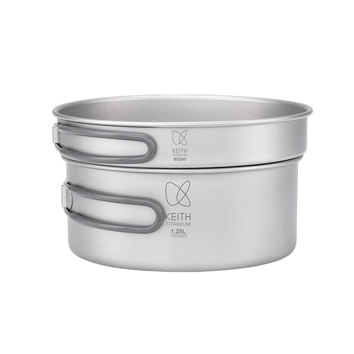2 Piece Titanium Pot Set