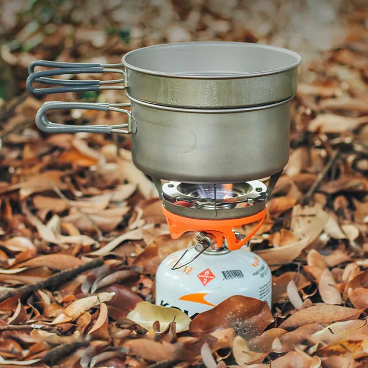 2 Piece Titanium Pot Set