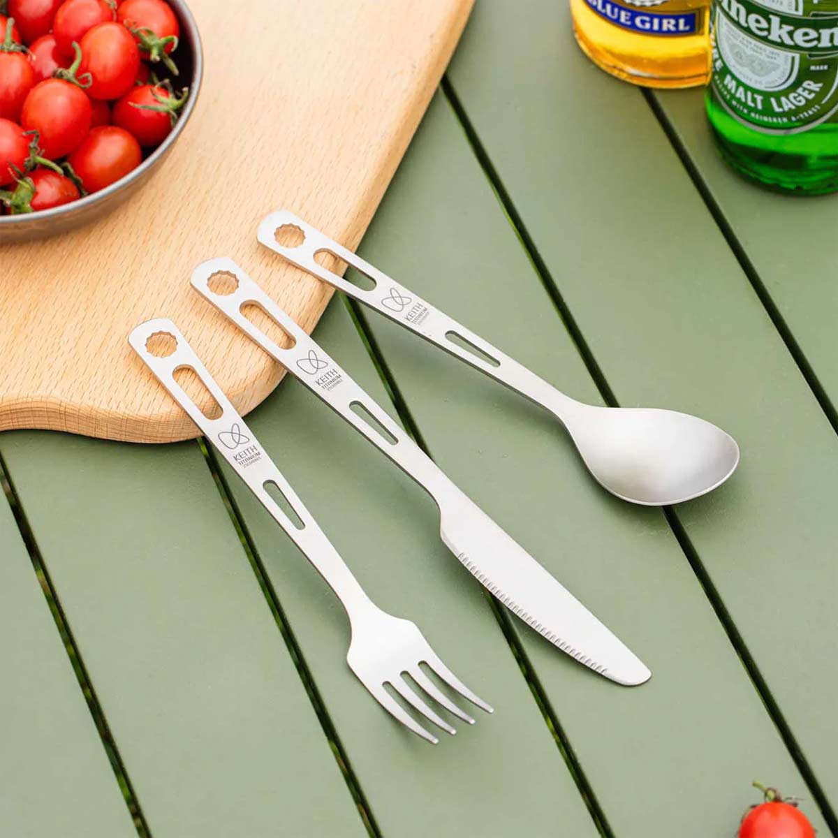 Titanium Cutlery Set