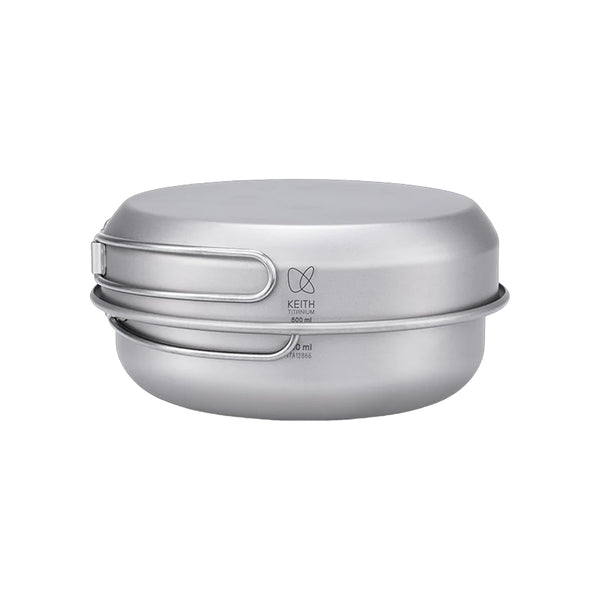 3 Piece Titanium Pot Set