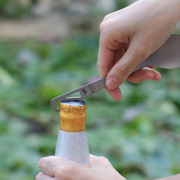 Titanium Spork with Bottle Opener