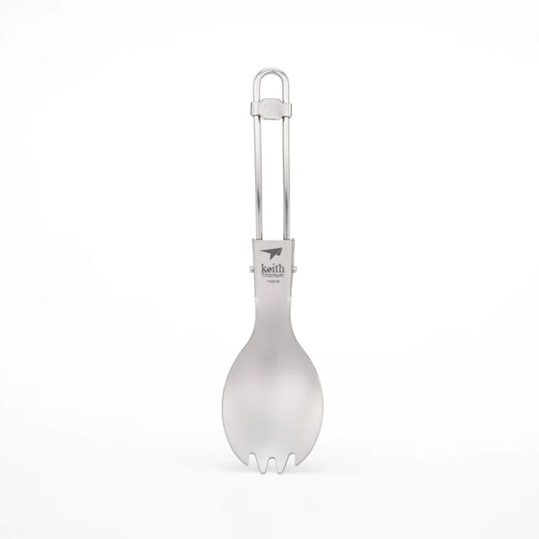 Titanium Folding Spork