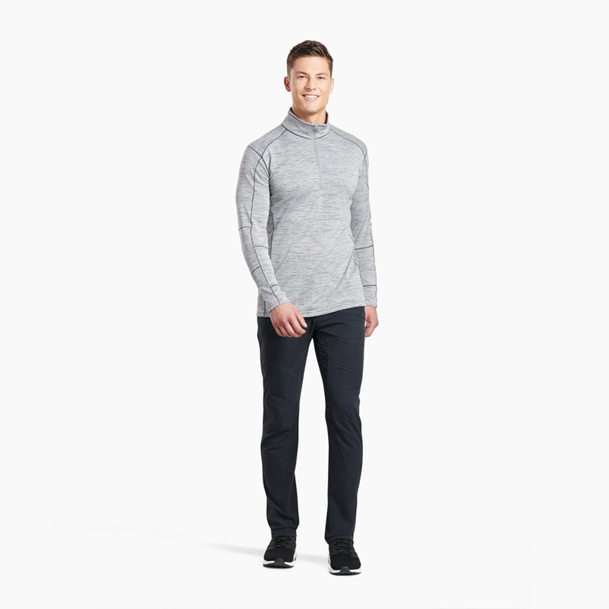 Alloy 1/4 Zip Crew Mens