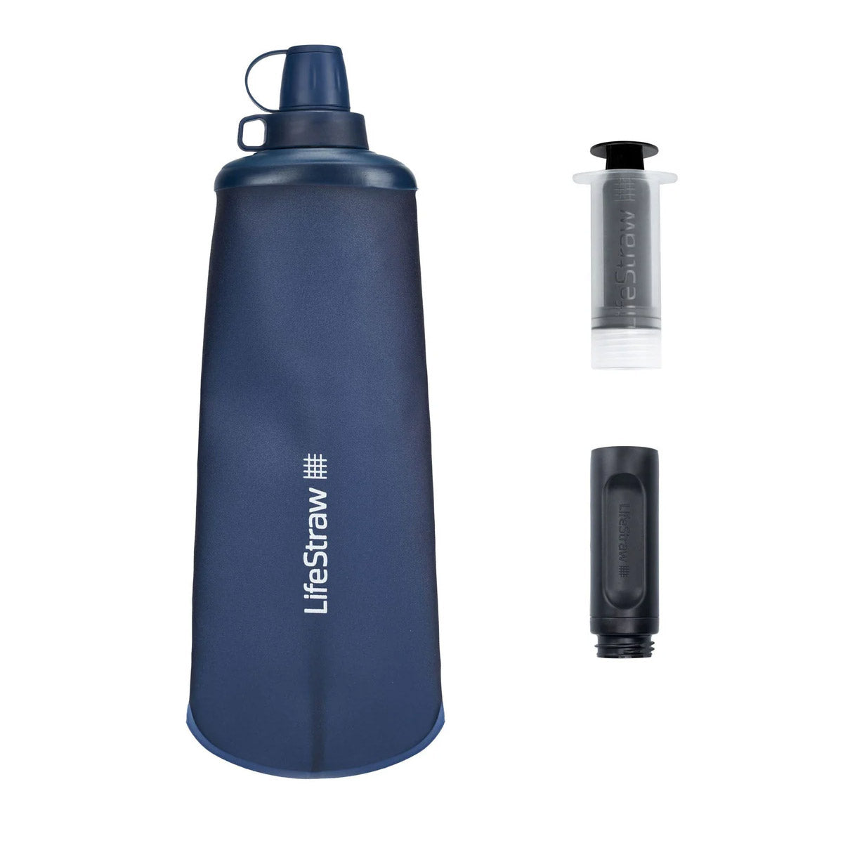 Collapsible Water Bottle with Filter
