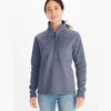 Drop Line Half Zip Womens