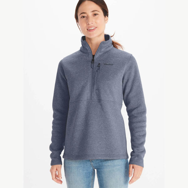 Drop Line Half Zip Womens
