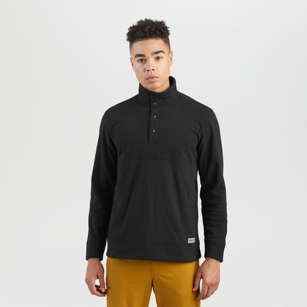 Trail Mix Snap Pullover Mens