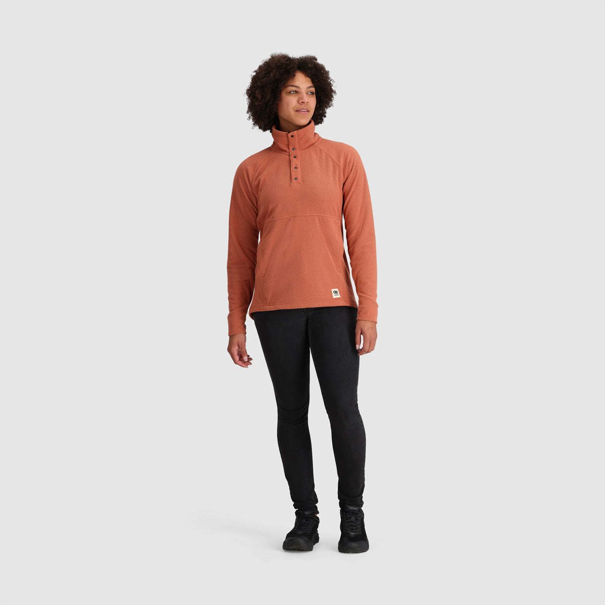 Trail Mix Snap Pullover Fleece Womens