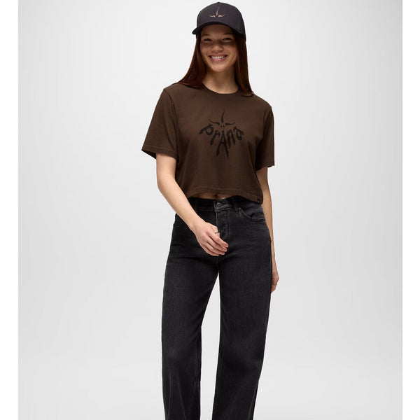 Heritage Graphic Crop Tee Womens