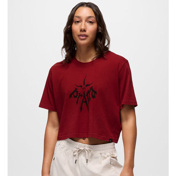 Heritage Graphic Crop Tee Womens