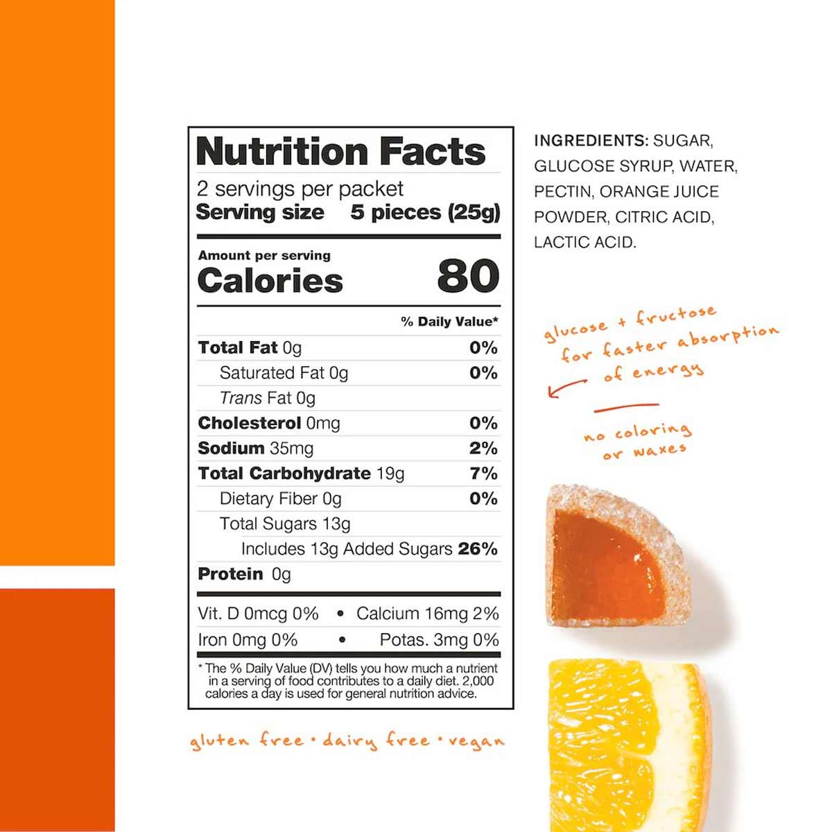 Sport Energy Chews - Orange