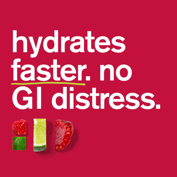 Sport Hydration Mix - Raspberry Limeade with Caffeine