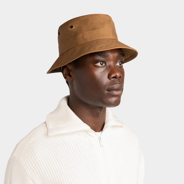 Waxed Cotton Bucket Hat